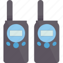 walkie, talkie, speak, communication, transmitter