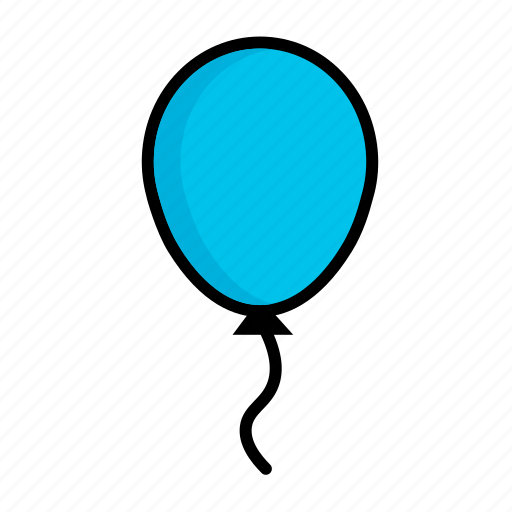 Aerostat, air balloon, balloon, birthday, decoration, holiday, party icon - Download on Iconfinder