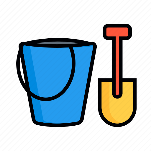Blade, bucket, sandbox, game, play, tool, toy icon - Download on Iconfinder