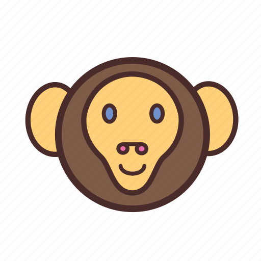 Calendar, chinese, face, monkey, new, year icon - Download on Iconfinder