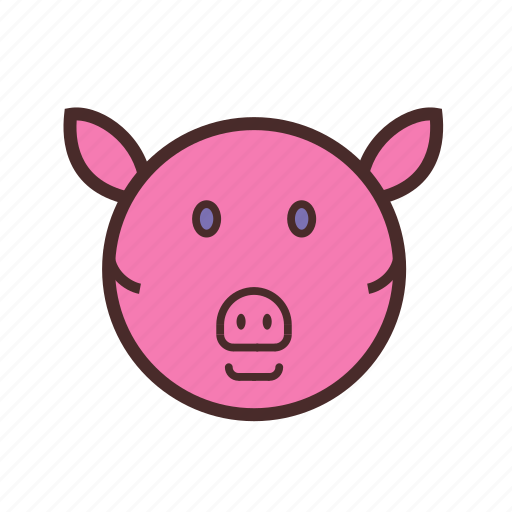 Calendar, chinese, face, new, pig, year icon - Download on Iconfinder