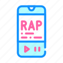 listening, rap, music, phone, app, hip