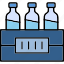 water, bottles, bottle, beverage, drink, glass, icon 