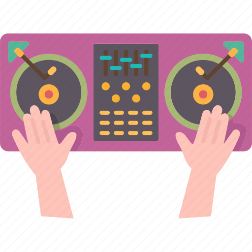 Disc, jockey, audio, mixer, console icon - Download on Iconfinder