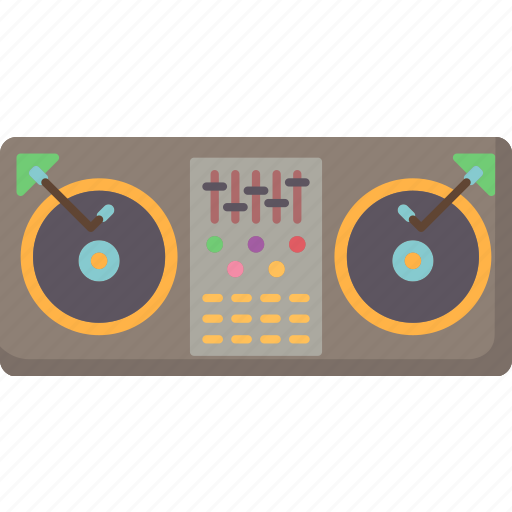 Dj, mixer, sound, controller, record icon - Download on Iconfinder