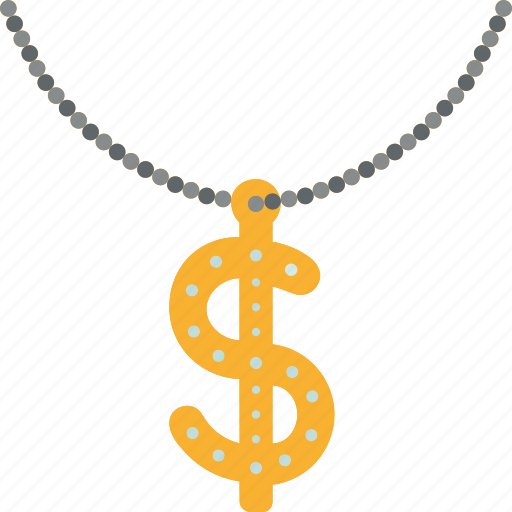 Necklace, bling, gangster, fashion, chain icon - Download on Iconfinder