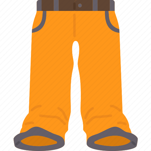 Trousers, jeans, pants, apparel, clothing icon - Download on Iconfinder