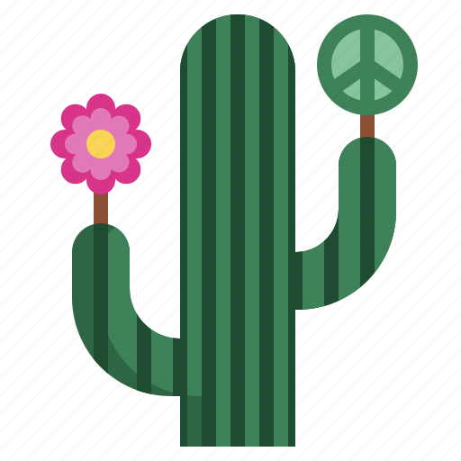 Cactus, botanical, desert, flower, peace icon - Download on Iconfinder