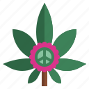 cannabis, weed, marijuana, peace, flower 