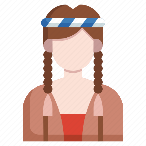 Hippie, hippies, miscellaneous, people, women icon - Download on Iconfinder