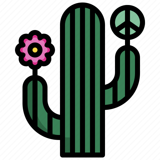 Cactus, botanical, desert, flower, peace icon - Download on Iconfinder