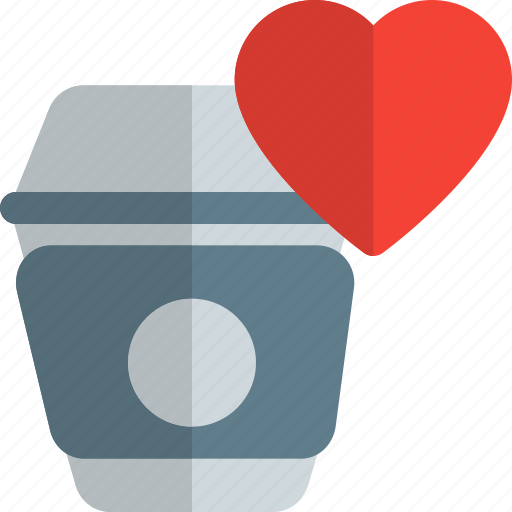 Coffee, heart, drink, fashion icon - Download on Iconfinder