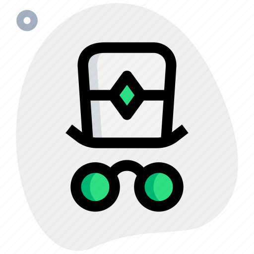 Hat, glasses, fashion, style icon - Download on Iconfinder