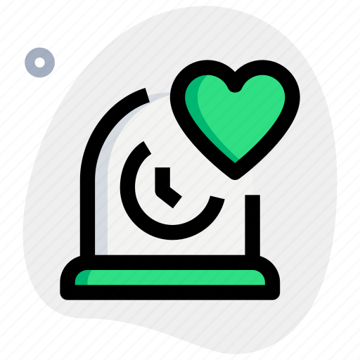Clock, heart, time, fashion icon - Download on Iconfinder