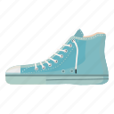 blue boot, cartoon, casual, clock, foot, footwear, logo