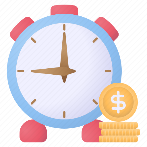 Money, time, clock, finance, business icon - Download on Iconfinder