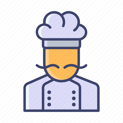Chef, restaurant, cook, food, kitchen icon - Download on Iconfinder