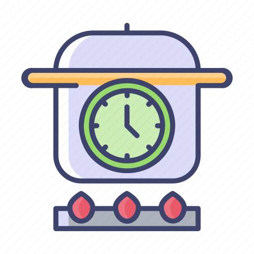 Cooking, time, cook, food, hot icon - Download on Iconfinder