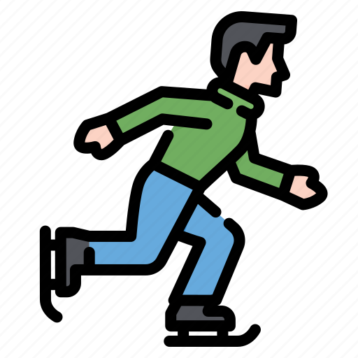 Activity, ice, skate, skating, sport, winter icon - Download on Iconfinder