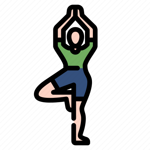 Exercise, female, fitness, health, healthy, sport, yoga icon - Download on Iconfinder