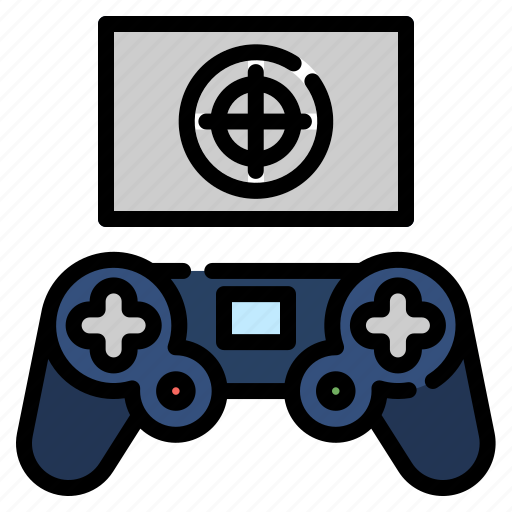 Controller, entertainment, fun, game, gaming, joystick, tv icon - Download on Iconfinder