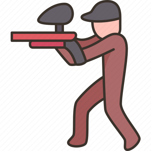 Paintball, battle, gun, play, shot icon - Download on Iconfinder