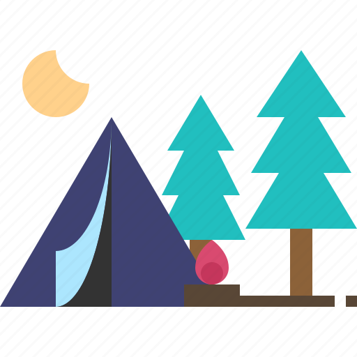 Camping, travel, campfire, adventure, lifestyle icon - Download on Iconfinder