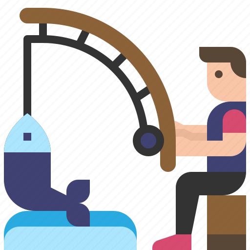 Fishing, fish, catch, fisherman, hobby icon - Download on Iconfinder