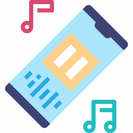 Listening, music, melody, phone, lifestyle icon - Download on Iconfinder