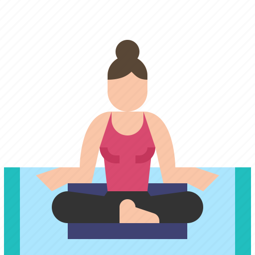 Meditation, relaxation, yoga, health, lifestyle icon - Download on Iconfinder
