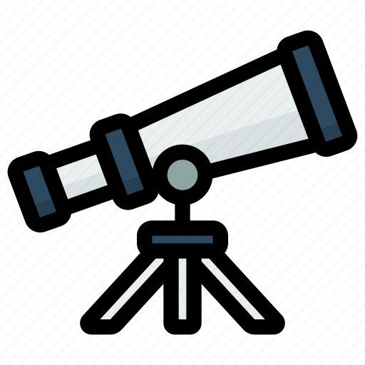 Stargazing, telescope, astronomy icon - Download on Iconfinder