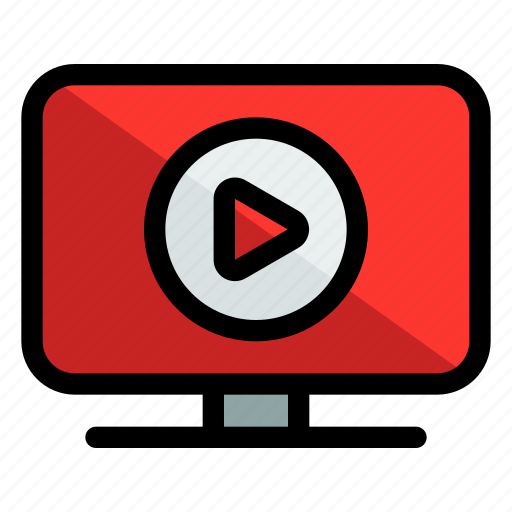 Watching, movies, film, video icon - Download on Iconfinder