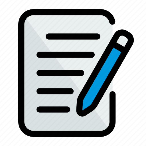 Writing, write, pencil, pen icon - Download on Iconfinder