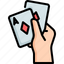 card, game, casino, poker, hobby, free time, activity