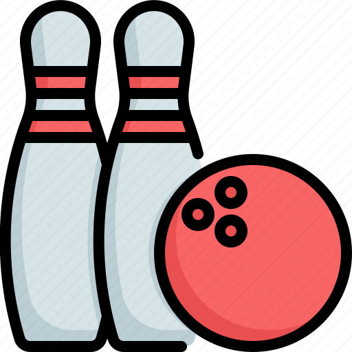 Bowling, game, ball, sport, play, hobby, free time icon - Download on Iconfinder