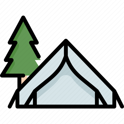 Tent, camping, travel, hobby, free time, activity, camp icon - Download on Iconfinder
