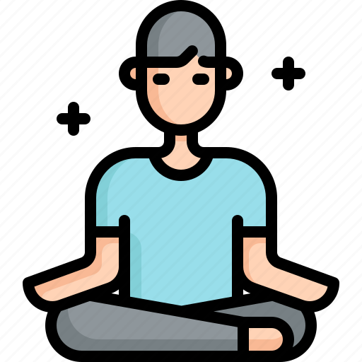 Yoga, exercise, meditation, health, hobby, free time, activity icon - Download on Iconfinder