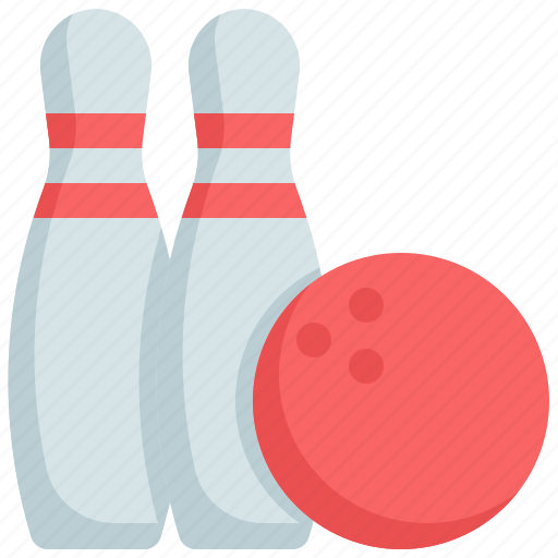 Bowling, ball, game, sport, hobby, free time, play icon - Download on Iconfinder