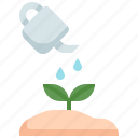 watering, can, gardening, water, hobby, free time, plant