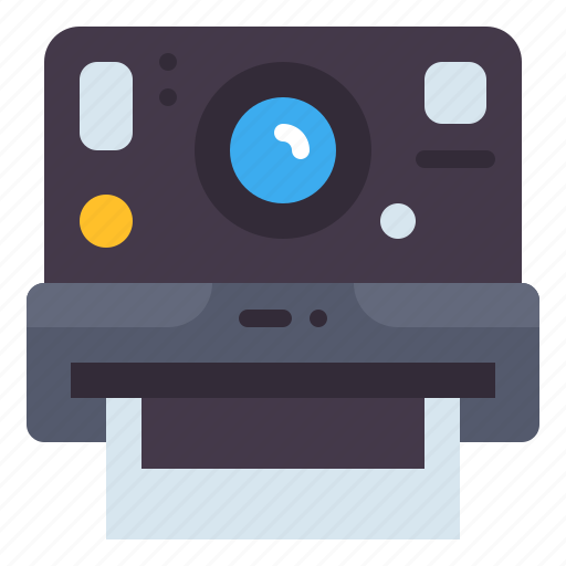 Camera, polaroid, photographer, photo, photography, hobbies, recording icon - Download on Iconfinder