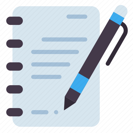 Writing, plan, lecture, study, education, note, pen icon - Download on Iconfinder