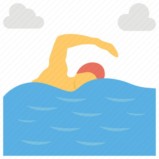Childhood fun, fitness tricks, recreational activity, swimming, swimming exercise icon - Download on Iconfinder
