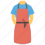 apron, chef apron, cooking cloth, cooking garments, lab safety, pinafore apron 