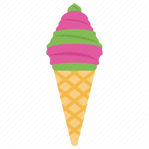 Cone, cornet, dessert, ice cream, poke icon - Download on Iconfinder