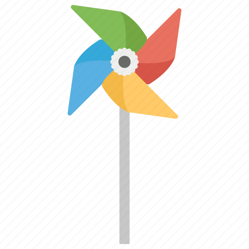 Childhood activity, kids fan, pinwheel, propeller, windmill toy icon - Download on Iconfinder