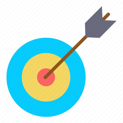 Archery, arrow, board, hobby, sports, target icon - Download on Iconfinder