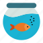 aquarium, fish pot, fishbowl, fishkeeping, glass pot, goldfish 