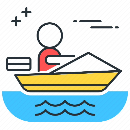 Boating, boat, speed boat icon - Download on Iconfinder
