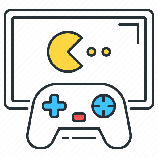Gaming, controller, game controller, pacman, video game, video gaming icon - Download on Iconfinder