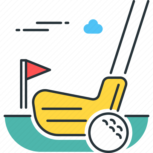 Golfing, club, golf, golf ball icon - Download on Iconfinder